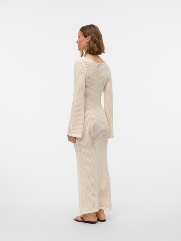 VERO MODA Strikkjole 'AWEmma' i beige
