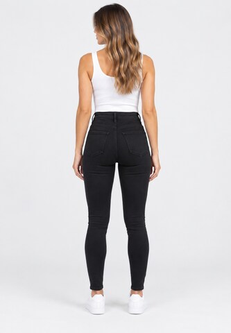 Elara Skinny Jeans in Schwarz