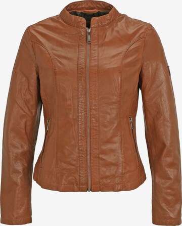 H.I.S Between-Season Jacket in Brown: front