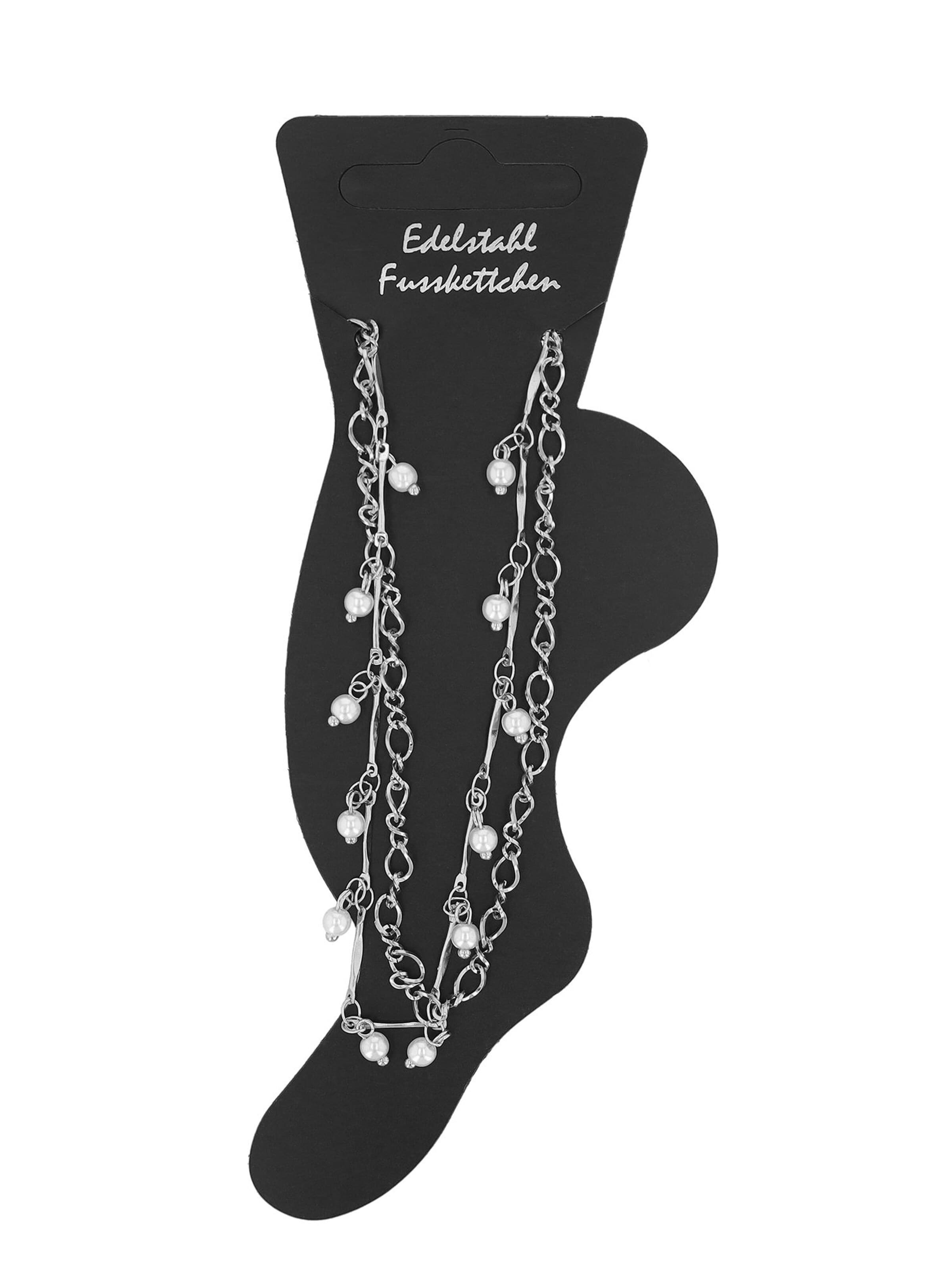 Akzent Fußschmuck 'Myrilla, langlebig'‌‌‌‌‌‌‌‌ in Silber