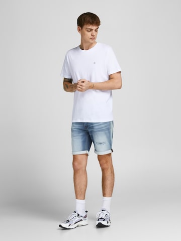 JACK & JONES Normální Džíny 'Rick' – modrá