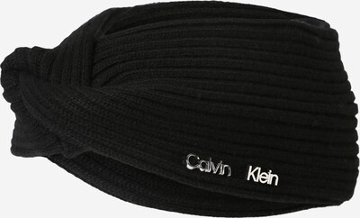 Calvin Klein Opaska na czoło w kolorze czarny / srebrnym, Podgląd produktu