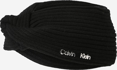 Bandană Calvin Klein pe negru / argintiu, Vizualizare produs