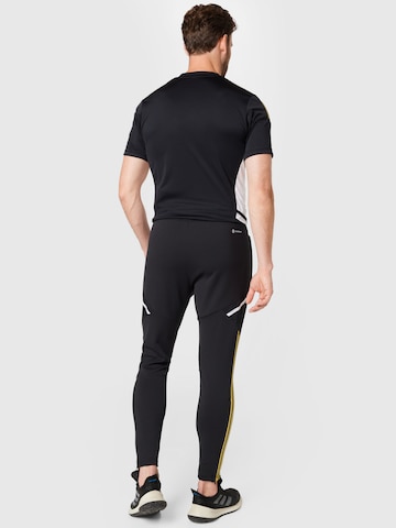 ADIDAS SPORTSWEAR Slim fit Workout Pants 'Juventus Condivo 22 ' in Black