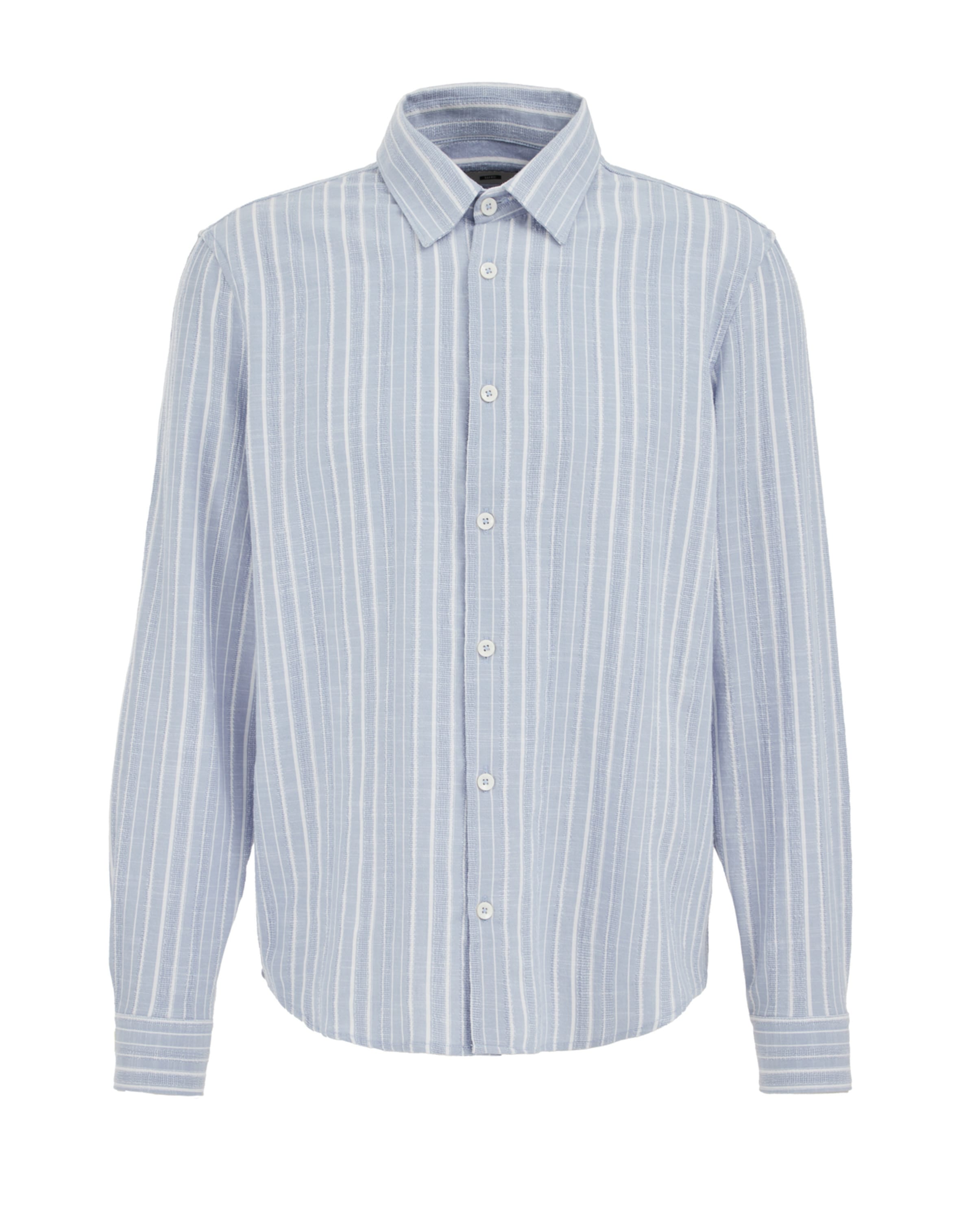 WE FashionRegular Fit Košulja - plava boja: prednji dio