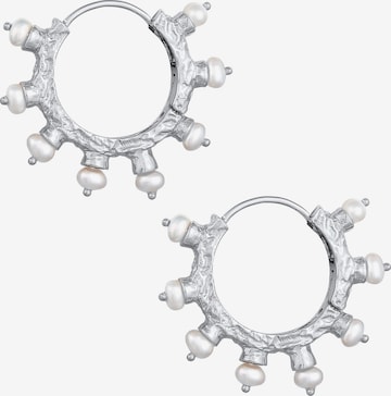 Boucles d'oreilles 'Sun of Pearls' Haze&Glory en argent