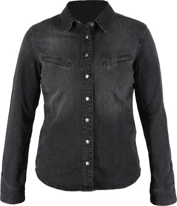 Miracle of Denim Blouse in Black: front