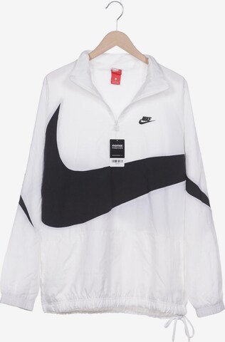 NIKE Jacket & Coat in L in White: front