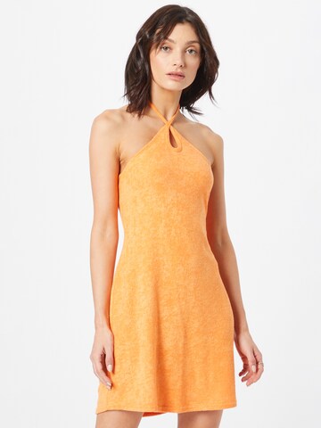 Robe HOLLISTER en orange : devant