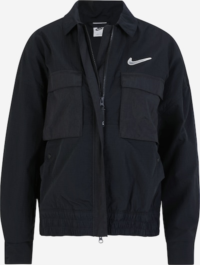 Nike Sportswear Jacke in schwarz / weiß, Produktansicht