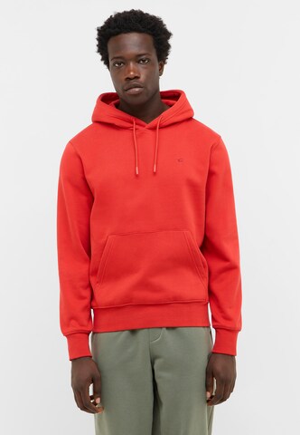 MUSTANG Sweatshirt 'Style Bronson' in Red: front
