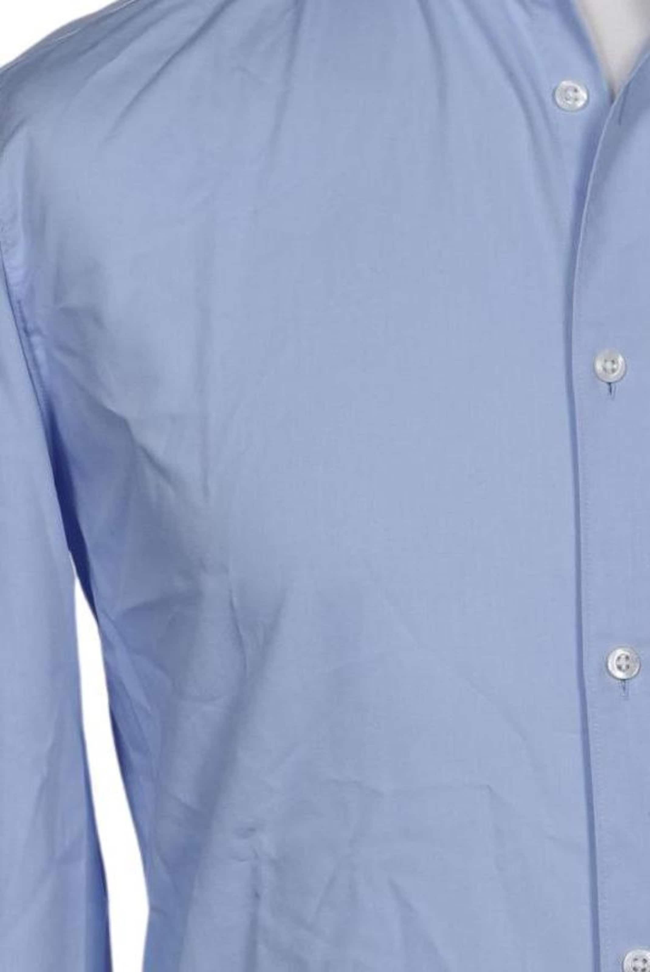 HUGO Button Up Shirt in M in Blue