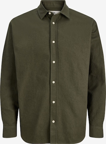 Regular fit Camicia di R.D.D. ROYAL DENIM DIVISION in verde: frontale