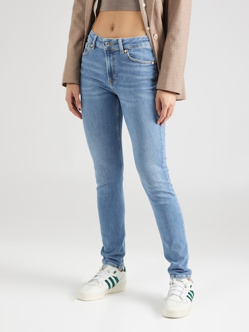 Kings Of Indigo Skinny Jeans 'JUNO' in Blauw: voorkant