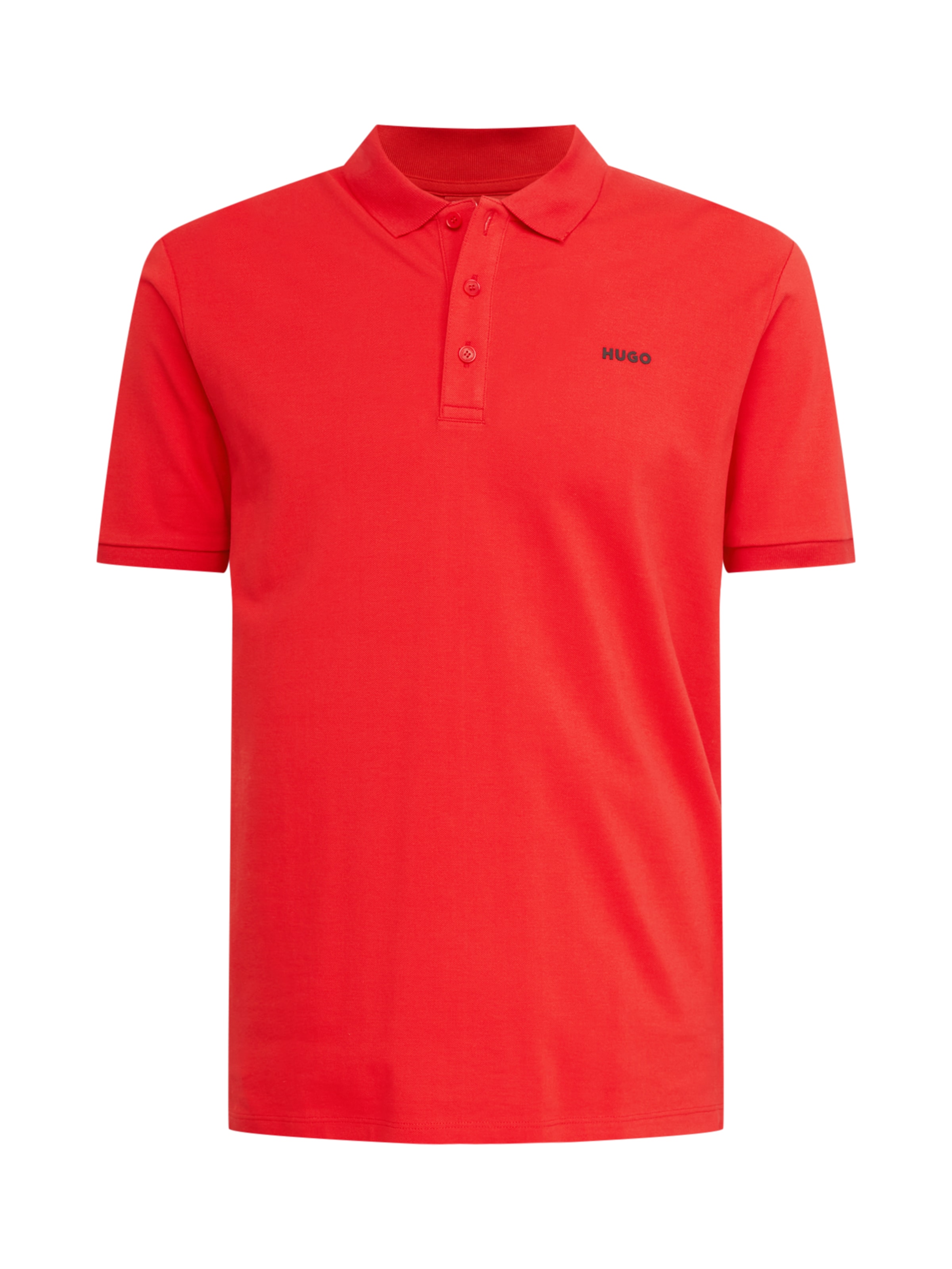 HUGO Тениска 'Donos' в червено: отпред