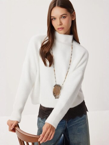 Pull-over Happiness İstanbul en blanc