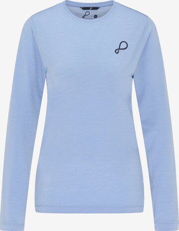 PYUA Performance Shirt 'EVERBASE' in Blue: front