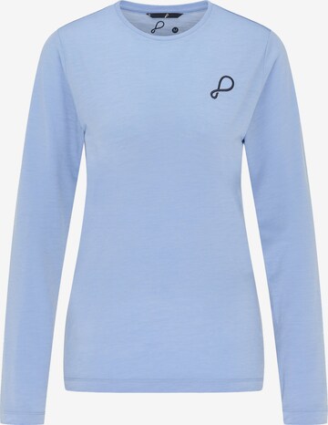 PYUA Functioneel shirt 'EVERBASE' in Blauw: voorkant
