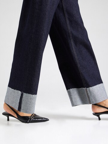 MAC Wide leg Jeans 'NEVADA' in Blue