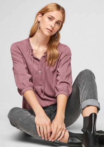 QS Bluse in Lila
