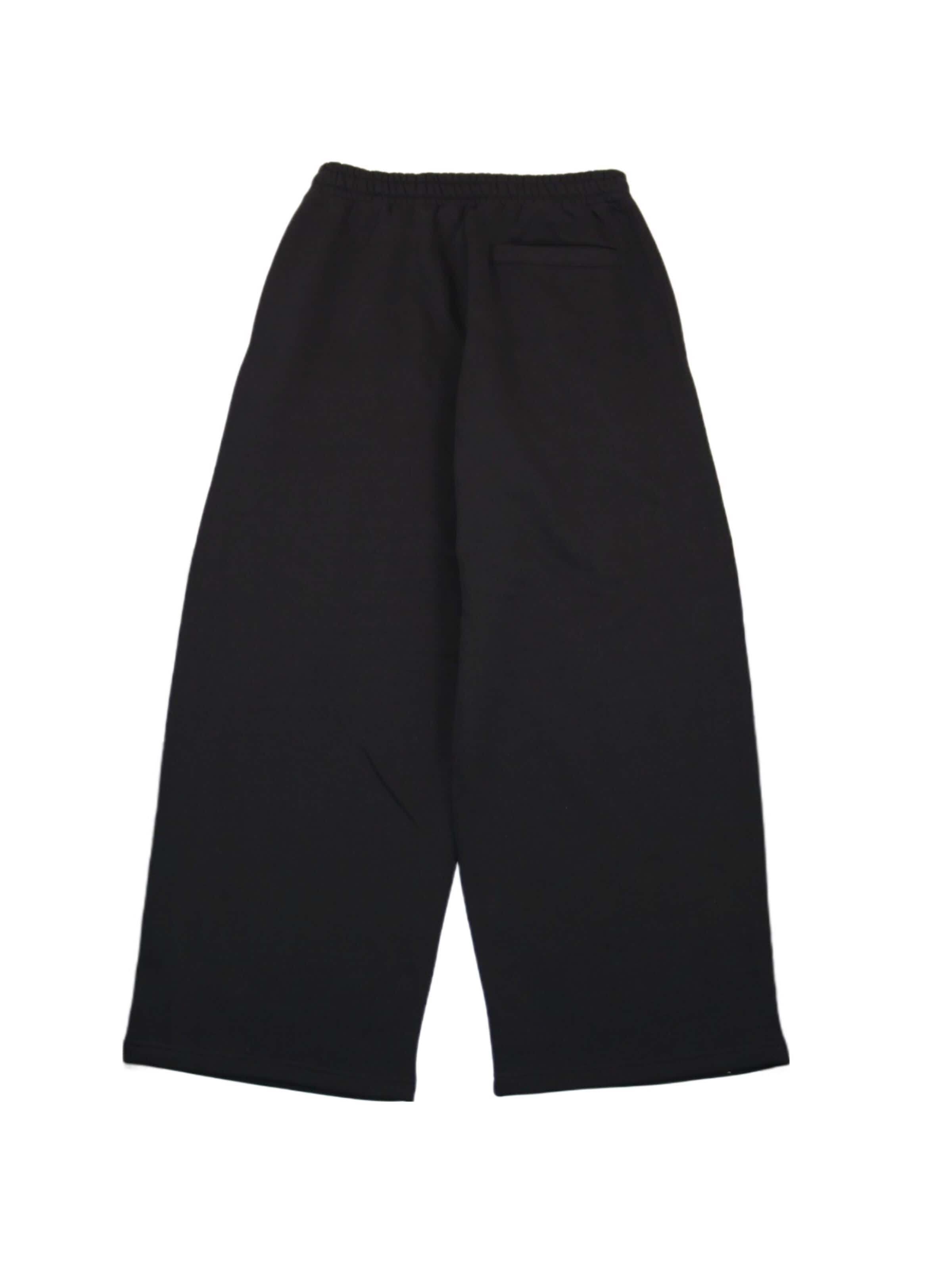 HEFTYKA Wide leg Workout Pants in Black