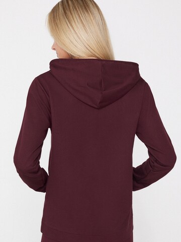 Tezenis Zip-Up Hoodie in Red