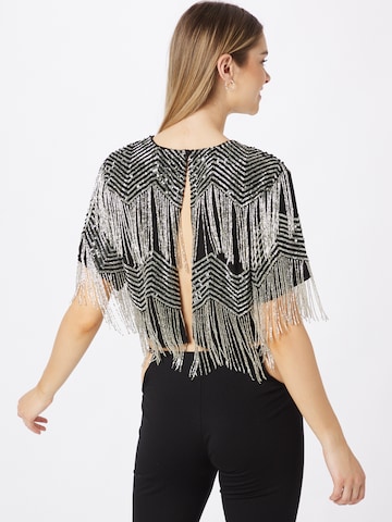 Nasty Gal Bluse in Silber
