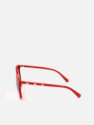 Lunettes de soleil Swarovski en rouge