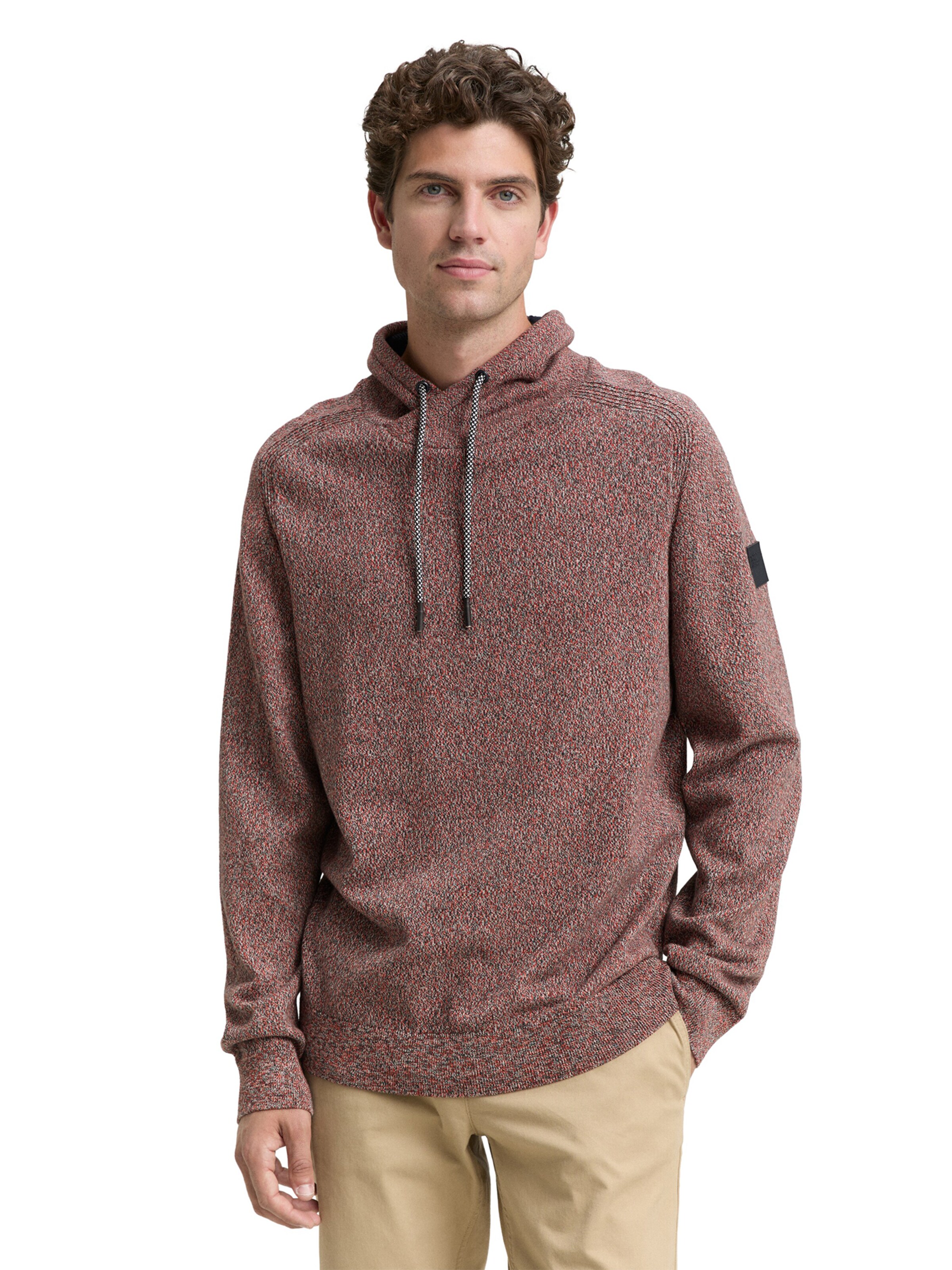 Pullover di TOM TAILOR in rosso: frontale