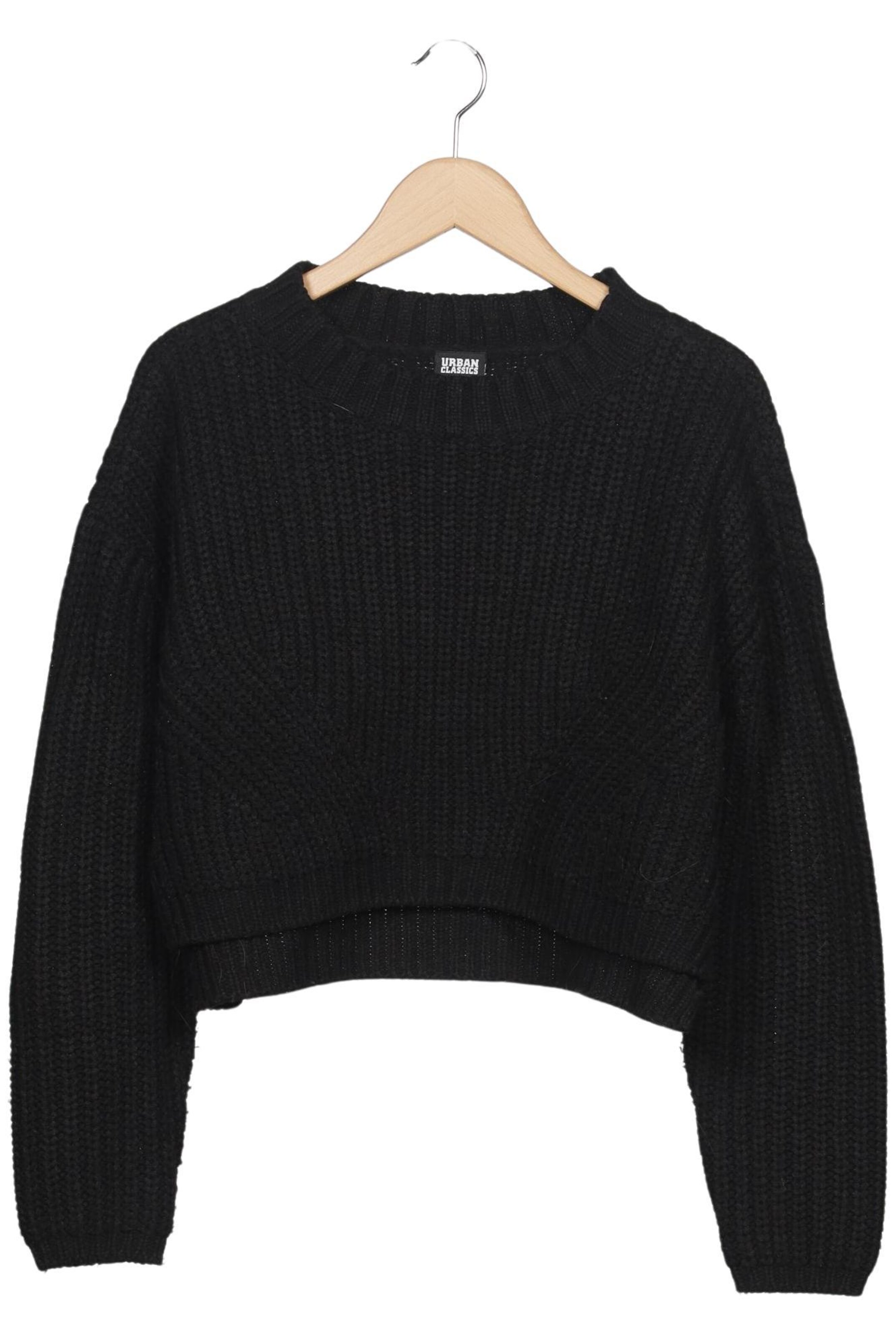 Urban Classics Pullover XS in Schwarz: Vorderseite