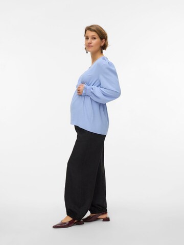 Vero Moda Maternity Bluse i blå