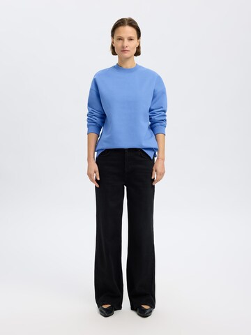 SELECTED Sweatshirt in Blauw