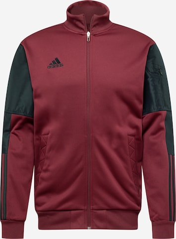 ADIDAS SPORTSWEAR Sportsjacke 'Tiro' in Rot: predná strana