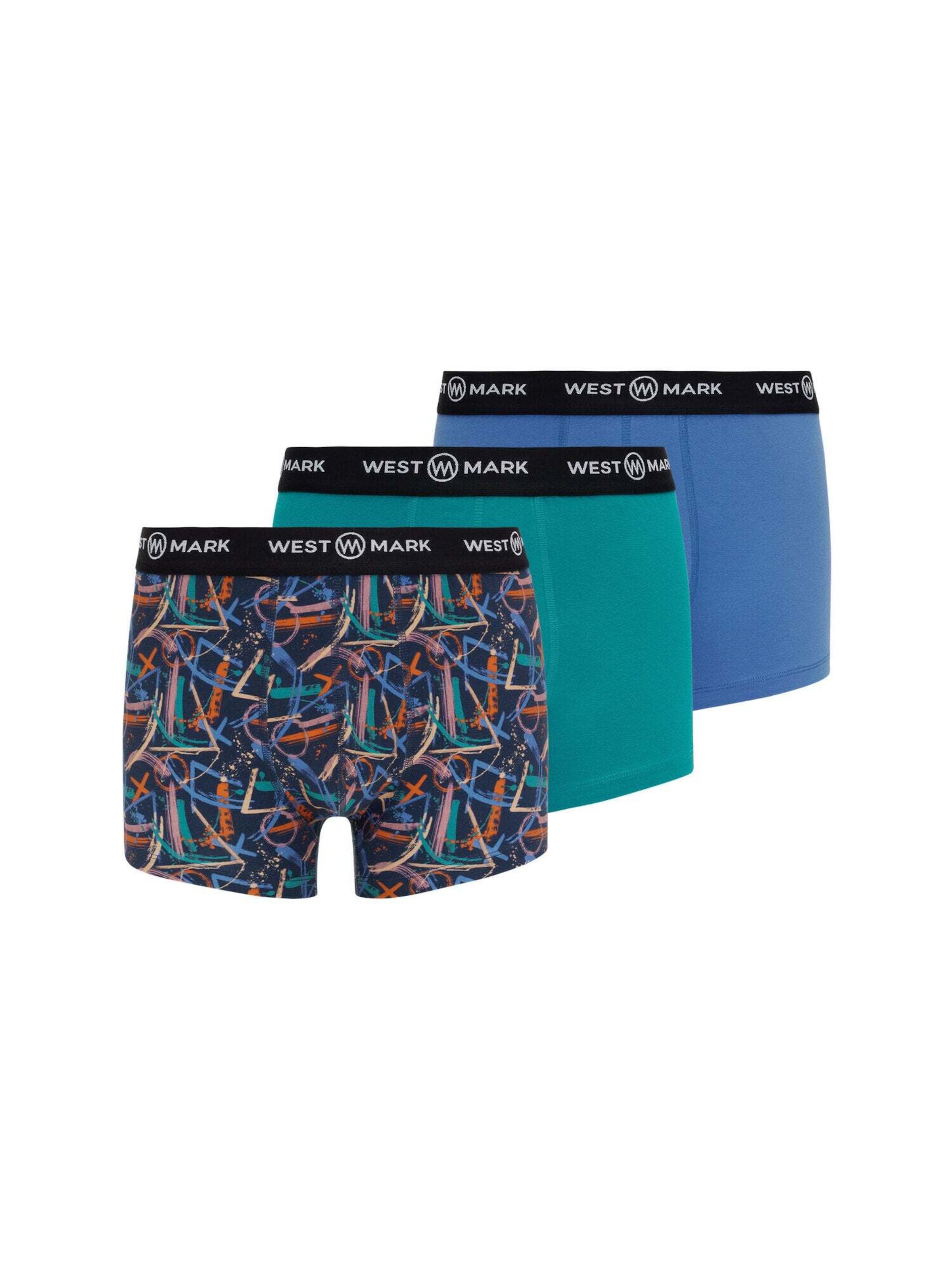 Boxer 'Oscar' di WESTMARK LONDON in blu: frontale