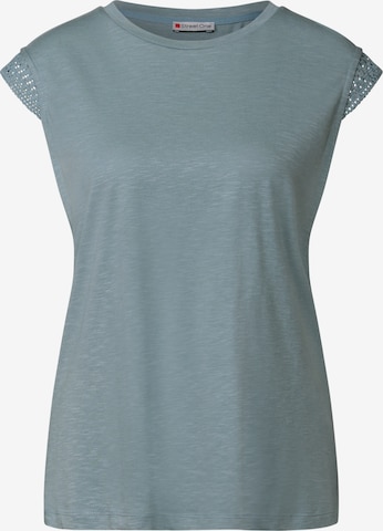 STREET ONE Shirt in Blue: front