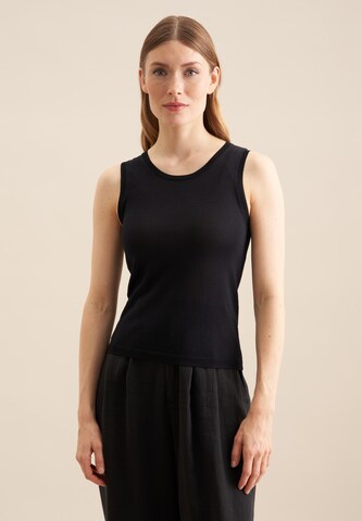 SEIDENSTICKER Pullover in Schwarz: Vorderseite