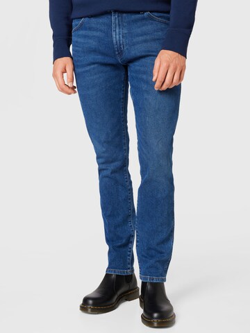 WRANGLER Slimfit Jeans 'LARSTON' in Blauw: voorkant