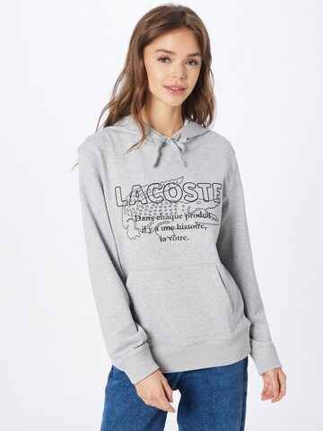 LACOSTE Sweatshirt in Grijs: voorkant