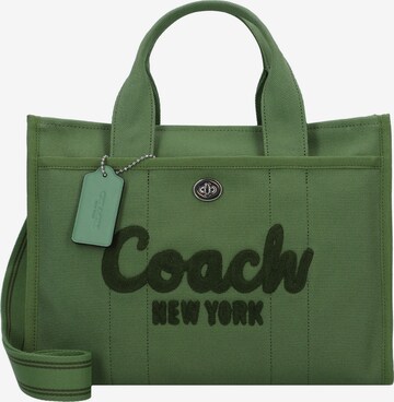 COACH Shopper in Green: front