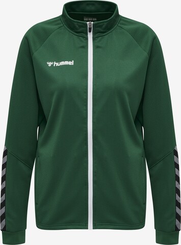 Hummel Training Jacket in Green: front