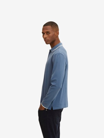 TOM TAILOR Shirt in Blau