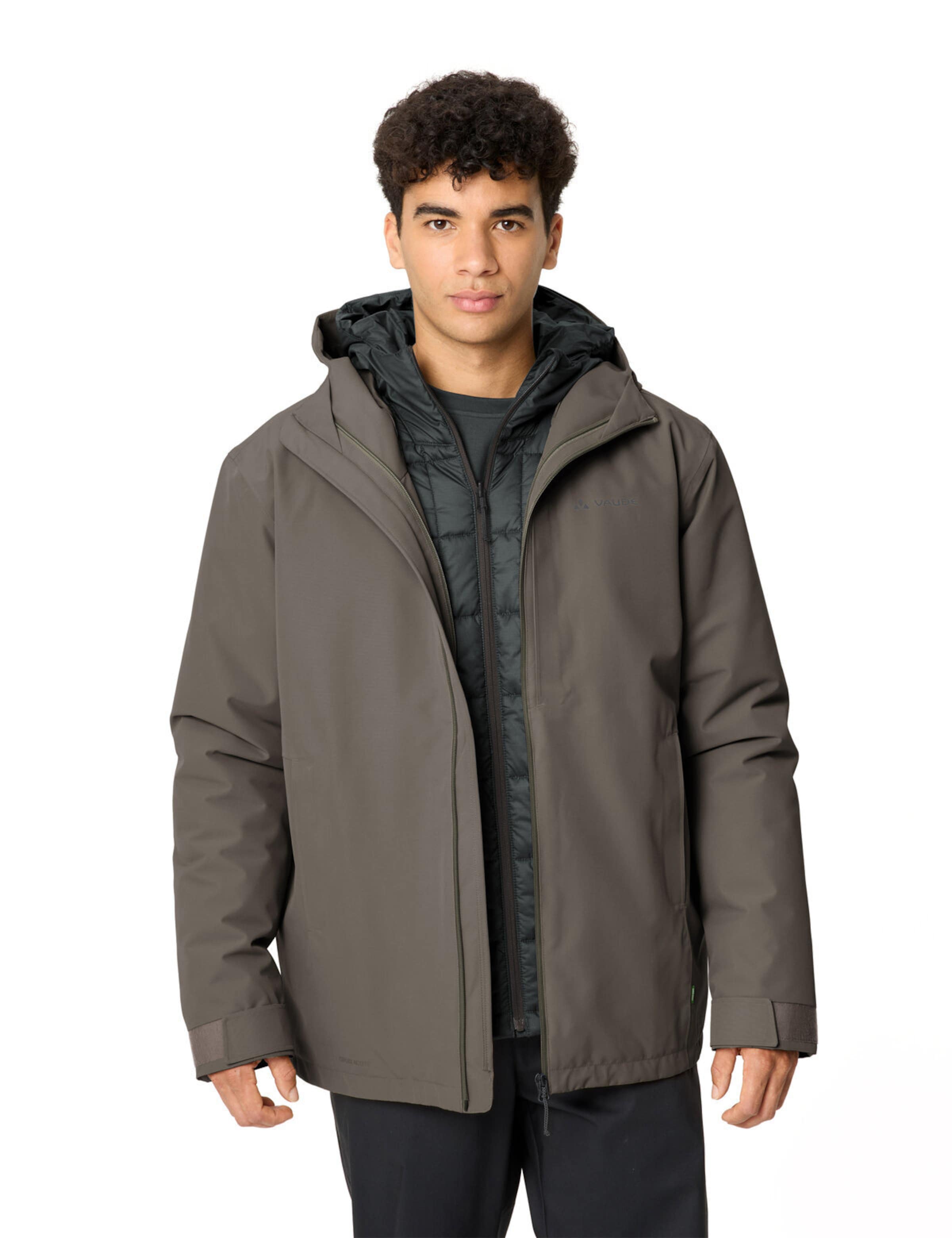 VAUDE Sports jacket 'Mineo' in Brown