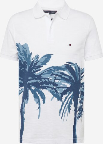 T-Shirt TOMMY HILFIGER en blanc : devant