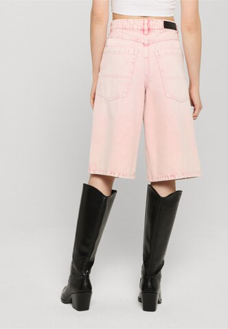 Wide Leg Jean Urban Classics en rose