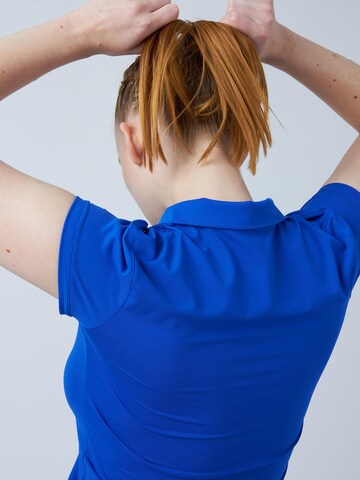 SPORTKIND Funktionsshirt 'Poloshirt'‌‌‌‌‌‌‌ in Blau