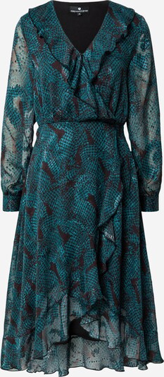 FREEMAN T. PORTER Kleid 'Rafina Checkers' in smaragd / schwarz, Produktansicht