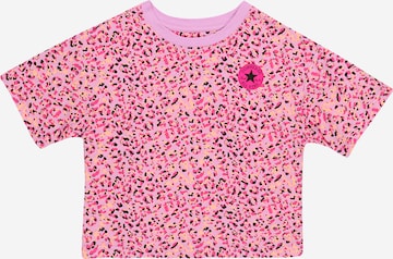 CONVERSE T-Shirt 'CHUCK' in Pink: predná strana