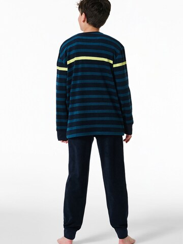 SCHIESSER Pajamas ' Nightwear ' in Blue