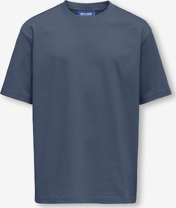 Only & Sons JuniorMajica 'OSJFRED' - plava boja: prednji dio