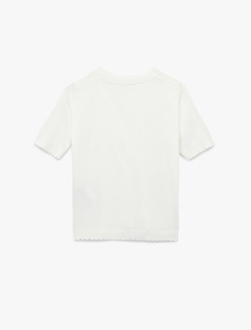 Koton Knit Cardigan in White